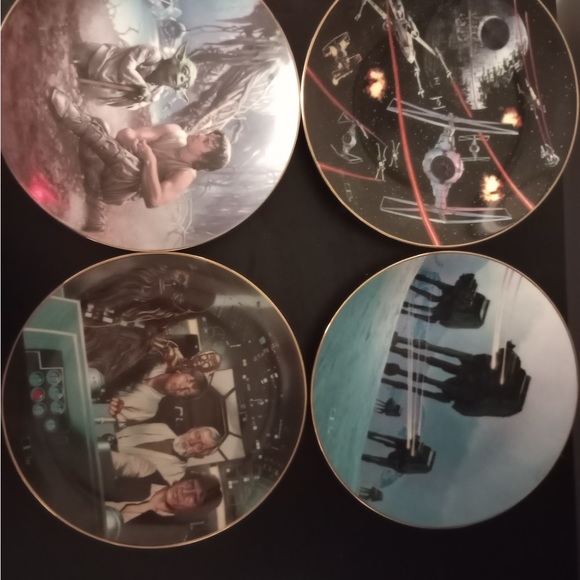 Collectible Plates Star Wars and Indiana Jone’s - Picture 3 of 8